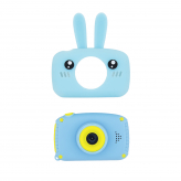 Детский фотоаппарат Kids Camera Синий Зайчик-1